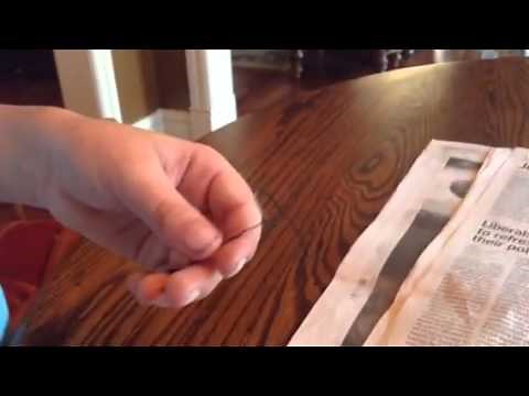 how to make a bobby pin bee stinger