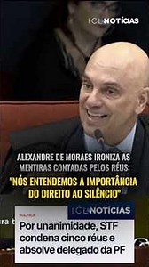 Alexandre de Moraes mocks the flimsy justifications given by those convicted of coup d'état.