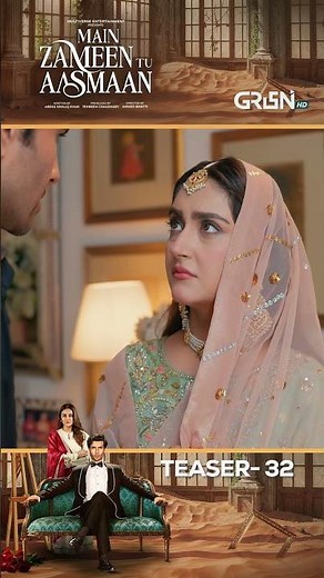 Main Zameen Tu Aasmaan Ep 32 Teaser #shorts #drama #ferozekhan #hibabukhari #multiverseentertainment