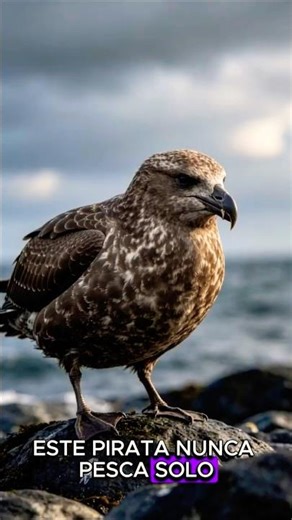 🦅 Este pájaro obliga a otros a vomitar su comida