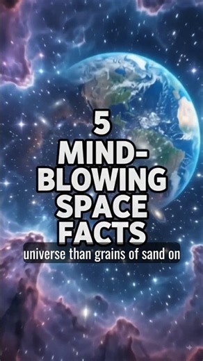 5 Mind-Blowing Space Facts That Sound Fake 🚀🌌