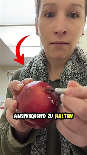 Das steckt wirklich auf vielen Äpfeln!