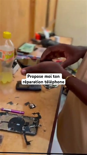 Propose moi ton réparation téléphone 📱 🍏