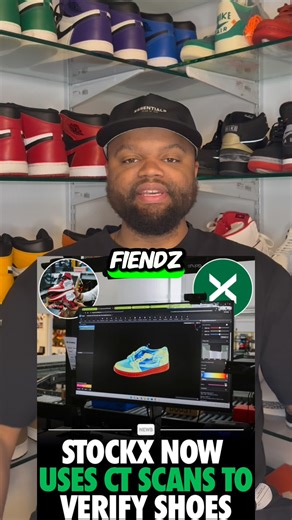 Stock X using CT scans for their authentication program…#nike #jordan #stockx #authentic #sneakers