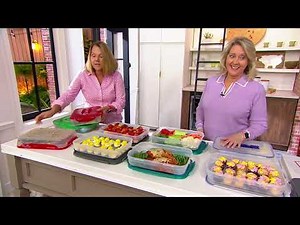 LocknLock Set of (2) 9 x 13" Storage Containers with Handle Lids on QVC