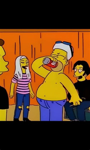 Simpsons Homer Outer Space