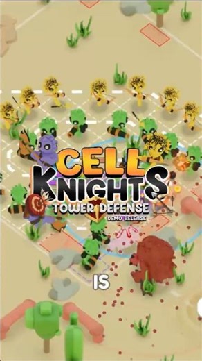 This is Cell Knights TD!! #indiegame #indiegamedev #gamedev #roblox #gameplay #towerdefense