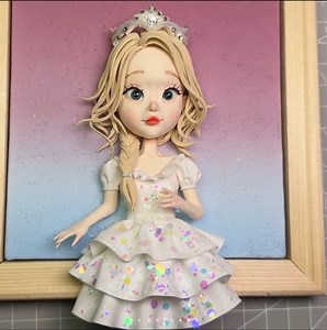 On a Special Urgent Demand 🎂 Princess Elsa Birthday Girl ✨Clay Tutorial #birthday | DEEPFLAME
