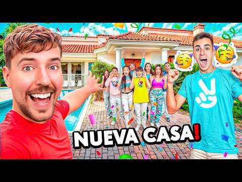 MRBEAST ME REGALA UNA CASA…🤑+5.000.000€**