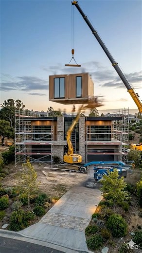 Modern Modular Home Construction: From Groundwork to Luxury Villa (Full Timelapse)