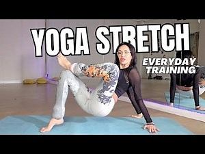 Leg Stretching Yoga EASY! Deep Hamstring Flexibility for Tight Muscles! 4K