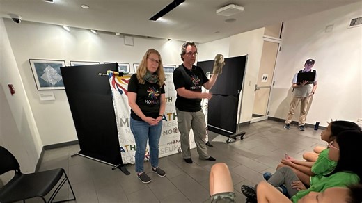 Teaching math with a puppet show