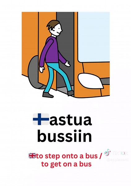 Learn Finnish Verbs: Astua (To Step)