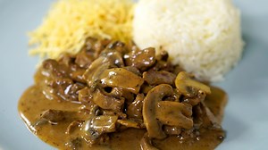 Steak with Madeira Sauce