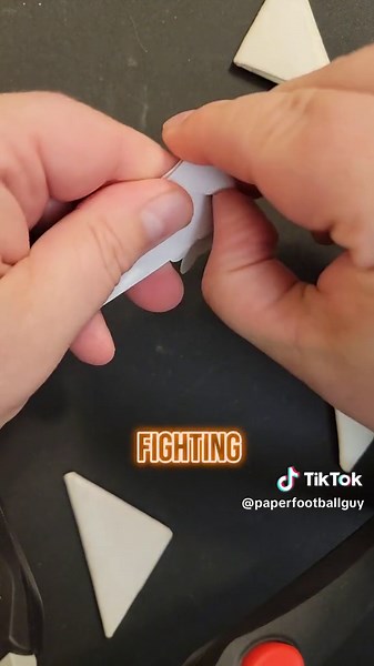 "When someone asks you if you're a [paper football guy], you say yes!"...