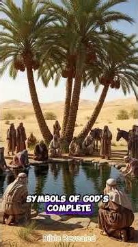 Elim: The Hidden Oasis God Prepared for Israel | 12 Springs & 70 Palms Explained #Elim #BibleStudy