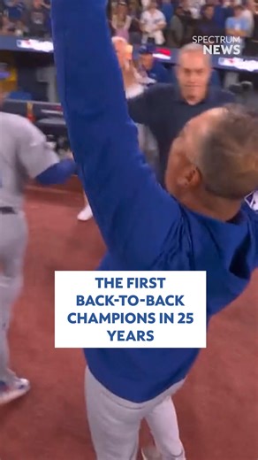 The #Dodgers are World Series Champions! 💙 Los Angeles goes back-to-back after a standout season and electric postseason run. | Spectrum News 1 SoCal