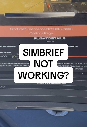 PlayStation 5 flight simmers on Microsoft Flight Simulator 2024 early access: is your SimBrief working… or not? @Microsoft Flight Simulator @Navigraph