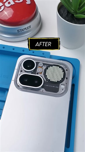 Nothing Phone 4a Pro Transparent Mod Attempt