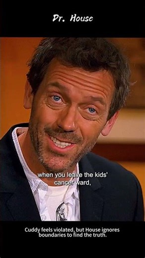 Dr. House's behavior shocked Cameron.#shorts