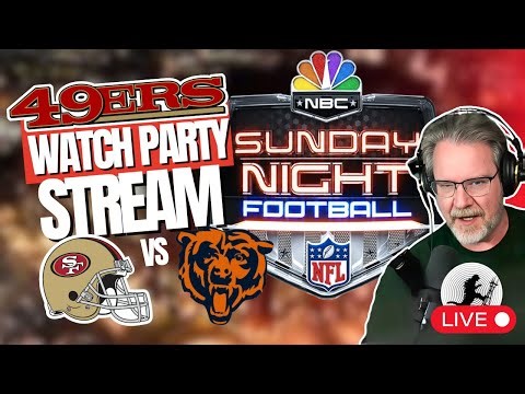 49ers vs. Bears Sunday Night Football Watch Party w/ Damon Bruce