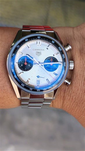 - Tag Heuer Carrera Glassbox Panda 39mm #watch #tagheuercarrera