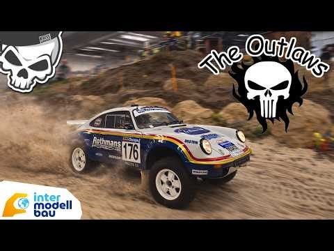 The Outlaws RC Crawler at the Intermodellbau trade fair Dortmund 2026 Dakar Porsche