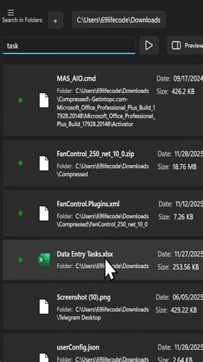 This AI Finds Your File in 2 Seconds #ai #shorts