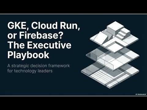 GKE vs Cloud Run vs Firebase: The Executive Guide to GCP Platforms