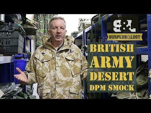 British Army Surplus DPM Desert Smock