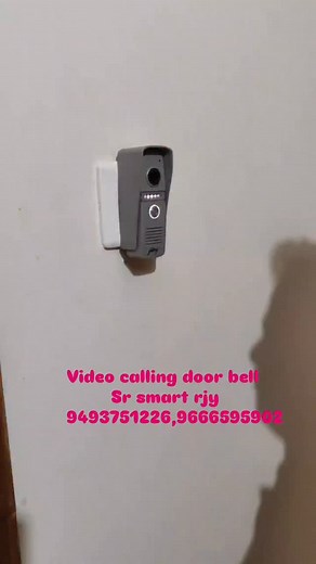 Video calling door bell available @sr_smart_automation #home #hotel #resort #office #vdp Need.9493751226,9666595902 | Srsmart Automation