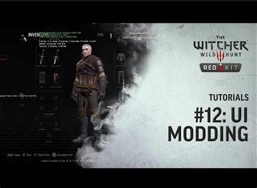 The Witcher 3 REDkit — Tutorial #12_ UI Modding