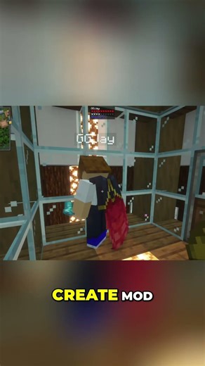 Minecraft's Create Mod: Building an Epic Elevator! #shorts