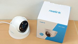 A review of Reolink's security camera 'RLC-833A' that can shoot in 4K and has an infrared sensor for nighttime shooting