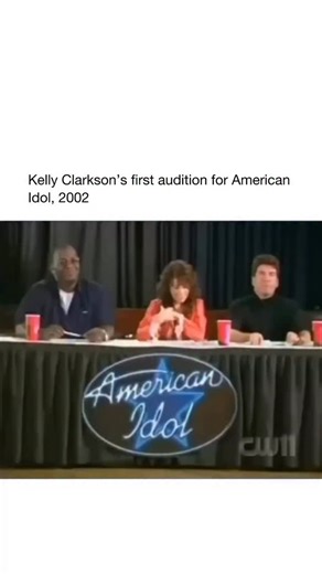 @findhitsongs on Instagram: "Kelly Clarkson’s rise to fame began with her American Idol audition in 2002. She wowed the judges with her powerful voice and fun personality, singing “Express Yourself” and “At Last.” Week after week, she impressed America and went on to win the very first season. Her winning single, “A Moment Like This,” became a No. 1 hit, and she quickly turned into a pop star. From Grammy-winning albums to hosting her own talk show, Kelly proved that one audition can truly chang