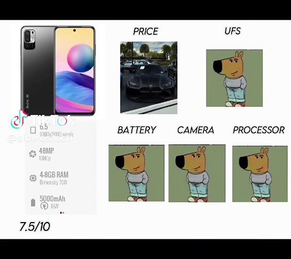 Membalas @rikialwaysreds REDMI NOTE 10 5G😃 | #techtok #ratethings #trend #fyp #fyupageシ #techtok #edit #samsung