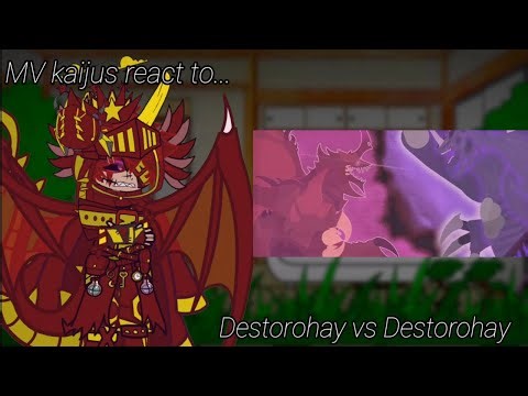 [🇧🇷/🇺🇸/🇪🇸/🇷🇺]MV kaijus react to Destorohay vs Destorohay