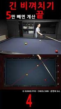 Long indirect shot, just subtract 5 and the calculation is done 4
