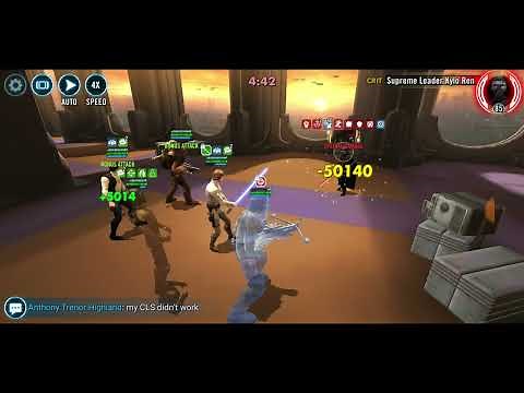 SLKR (R8) cleanup made easy with Rebels in TW or GAC.. SWGOH.