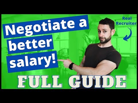 Negotiating Salary - Tips for negotiating salary (Actionable)