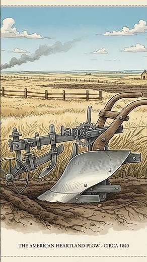 The Steel Plow: How Metallurgy Opened the Great Plains #History #Agriculture