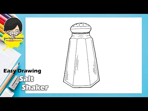 Easy Drawing Salt Shaker