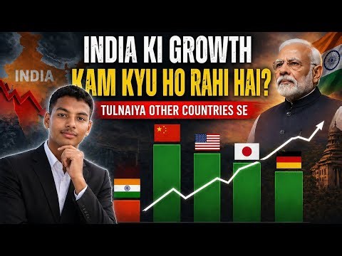 India ki Growth Kam Kyu Ho Rahi Hai? 🤯 | China vs USA vs India Comparison 2026
