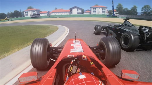 Michael Schumacher vs Mika Häkkinen - Ferrari F2001 vs McLaren-Mercedes MP4/16 - F1 2001 at Imola | Raceluxius Horizon