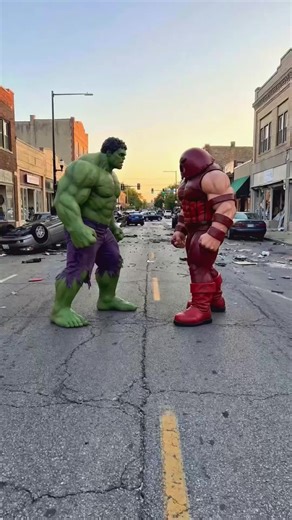 The Hulk VS juggernaut