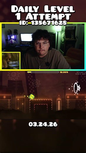 🤫🤫🤫#geometrychallenge #geometrydash #dailylevel