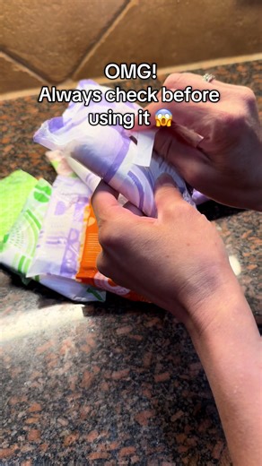 Check Feminine Hygiene Products Before Use