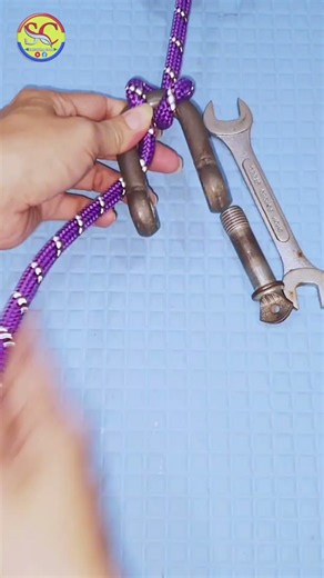 Knot rope tip diy at home 💡 Useful knot idea for you ep225