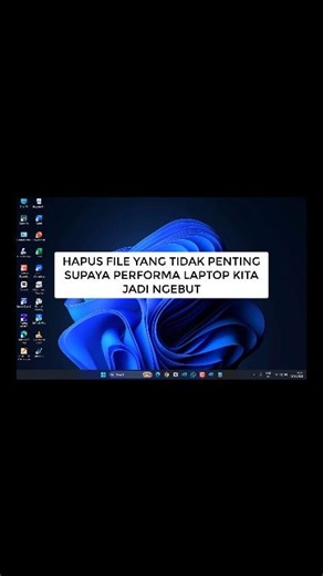 Tips hapus file sampah yang tidak penting biar laptop atau komputer semakin ngebut #belajarkomputer #belajarlaptop #belajarmicrosoftword #tutorialkomputer #tipsword #belajarexcel #panglimatutorial #tutorial #shortcutkeys | Panglima Tutorial