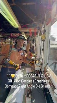📝 A quick review of the DeWalt 18V XR Compact Right Angle Die Grinder 🧐